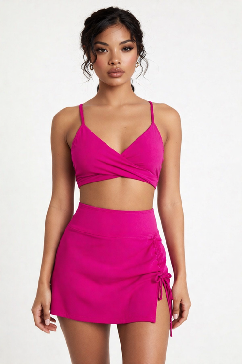 Bikini 2 Pièces Halter Croisé